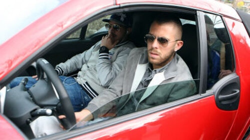 Menez e din 2008 la AS Roma, Monaco luînd pe el 10,5 milioane de euro. În medalion, maşina în care a fost atacat
Foto:  Reuters