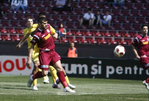 Ricardo Cadu a reuşit să înscrie singurul gol al meciului din penalty
