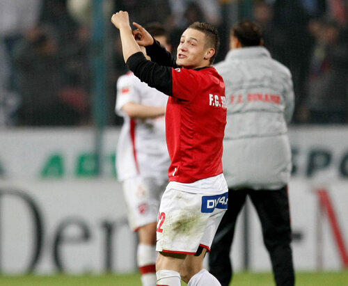 Torje a fost urmărit în Ghencea de reprezentanţi ai cluburilor Hamburg, Racing Santander şi Getafe Foto: Raed Krishan