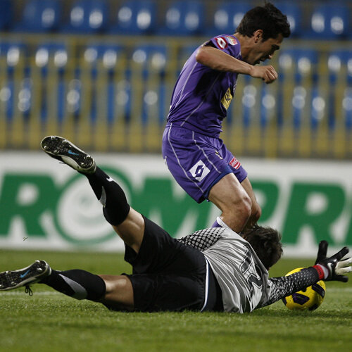 Ignjatijevici a marcat ieri
primul său gol în Liga 1 Foto: Lorand Vakarcs