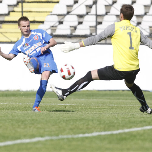 Astafei a început sezonul ca rezervă, apoi, cu Sabău pe bancă, a fost titular Foto: Gabriela Arsenie