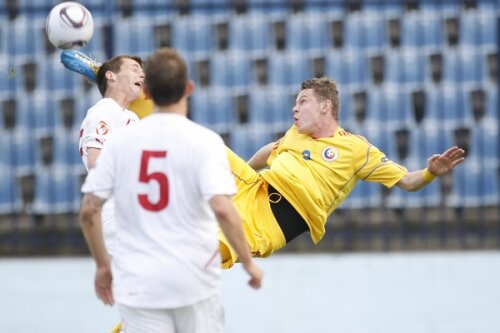 Fabian Himcinschi a marcat primul gol al României la turneul CE Under-17 din acest an