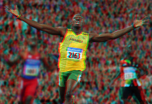 Usain Bolt Foto 3D: Dan Bucur