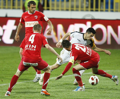 Paul Pîrvulescu n-a jucat în Liga 1 decît Mediaş Foto: Alex Nicodim