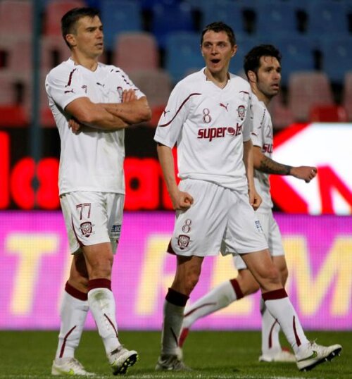 Daniel Pancu s-a bucurat într-un stil original după reuşita din meciul cu Steaua