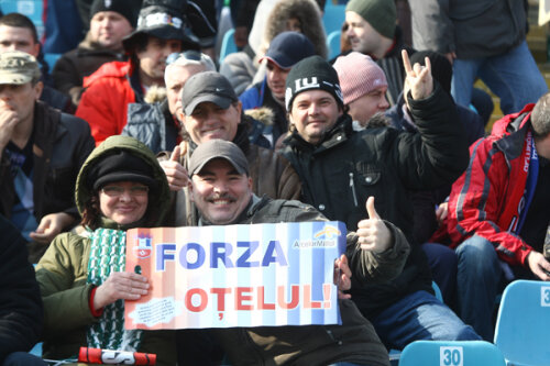 Gălăţenii vor lua cu asalt tribunele stadionului la meciul cu Timişoara