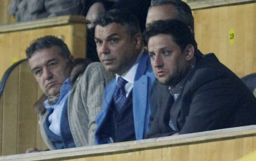 Gigi Becali încearcă să-l convingă pe Oli să continue la Steaua şi din vară Foto: Raed Krishan