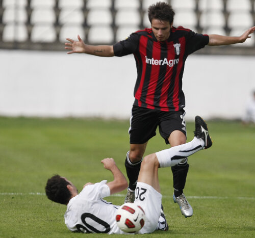 Măţel a marcat ieri al patrulea său gol în acest sezon Foto: Gabriela Arsenie
