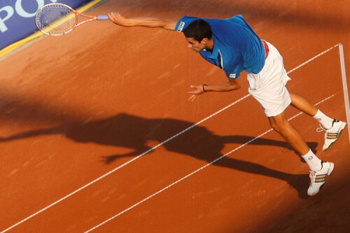 Hănescu visează şa finală Foto: Raed Krishan