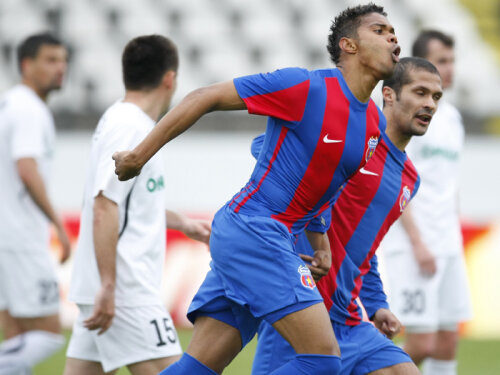 Maicon a marcat 3 goluri pentru Steaua, două dintre ele în meciul cu Sportul