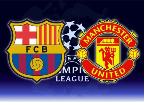 Spectacolul Manchester United - Barcelona începe de la ora 21:45, pe TVR 1 şi DolceSport