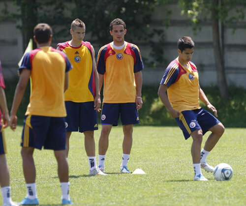 Antrenament al naţionalei de tineret a României
