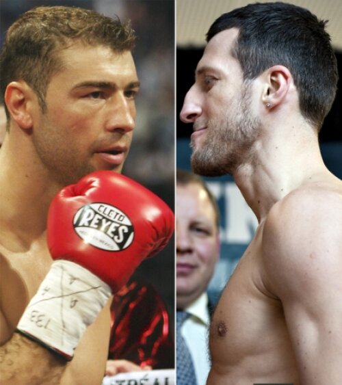 Lucian Bute si Carl Froch