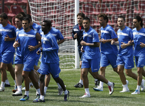 Primul antrenament al sezonului pentru CFR Cluj