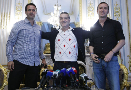 Ronny Levy, Gigi Becali şi Mihai Stoica vor să facă echipă de cîştigarea titlului în Ghencea