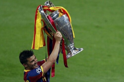 David Villa a marcat 23 de goluri în primul său sezon la Barca