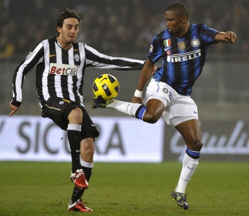 Eto'o e la Inter din 2009, cînd a venit după 5 stagiuni petrecute la Barcelona Foto: Reuters
