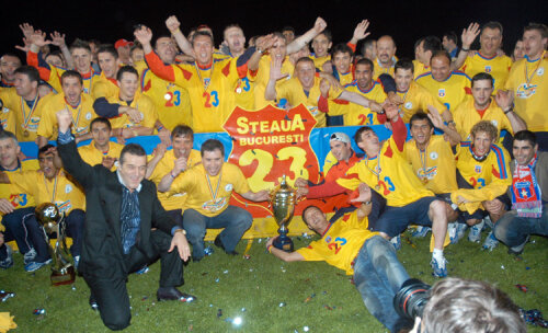 Steaua a cîştigat în 2006 ultimul titlu de campioană din istoria clubului
