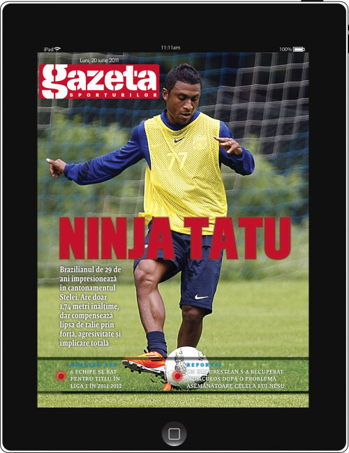 Descarcă aplicatia Gazetei Sporturilor din Apple Store