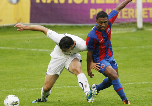 Leandro Tatu a marcat primul său gol în tricoul Stelei în amicalul cu Zestafoni