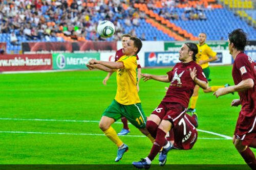 Gigel Bucur a marcat trei goluri în acest sezon pentru Kuban