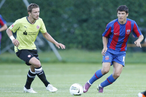 Cristi Tănase a marcat golul Stelei din amicalul cu Fortuna Dusseldorf