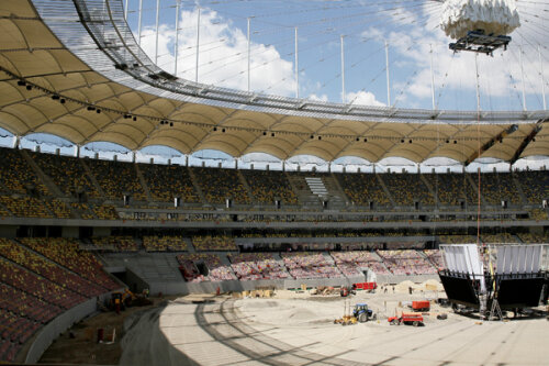 Stadionul Naţional va fi inaugurat la meciul România - Argentina, pe 10 august