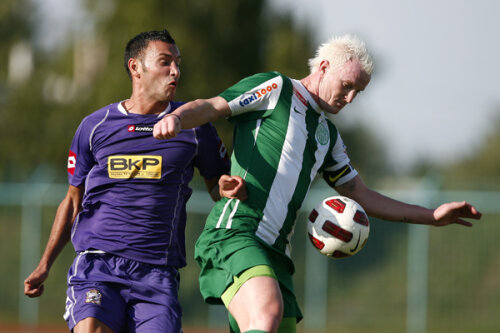 Axente a marcat singurul gol al lui Poli în meciul cu Ferencvaros