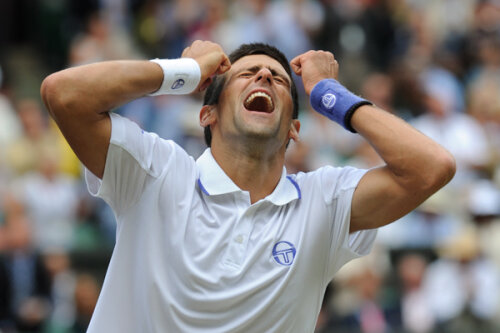 Novak Djokovici e primul sîrb ajuns lider mondial în tenisul masculin Foto: AELTC