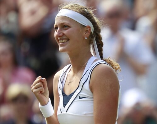 Petra Kvitova a cîştigat pentru prima dată în carieră turneul de la Wimbledon