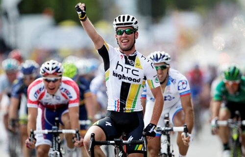 Mark Cavendish mai sărbătoreşte o dată în Turul Franţei