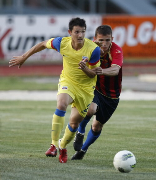 Gabi Matei a debutat pentru Steaua în meciul cu Rapid Chişinău