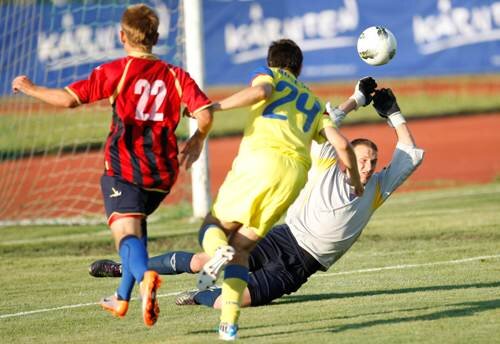 Rusescu a marcat primul gol după un slalom superb şi un şut la colţul lung