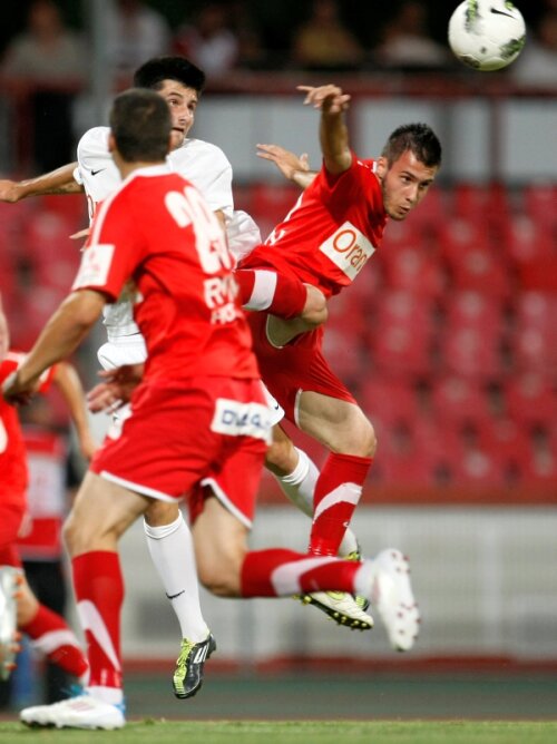 În ultimul amical, 8-0 cu Dinamo II, Ciobi a mizat şi pe viitor. Raphael Stănescu (18 ani) e unul dintre pariurile sale Foto: Raed Krishan