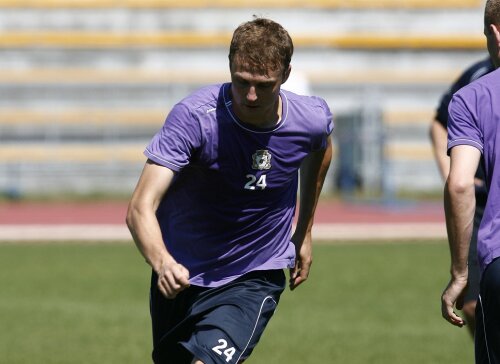 Sorin Ghionea la antrenament cu Poli Timişoara