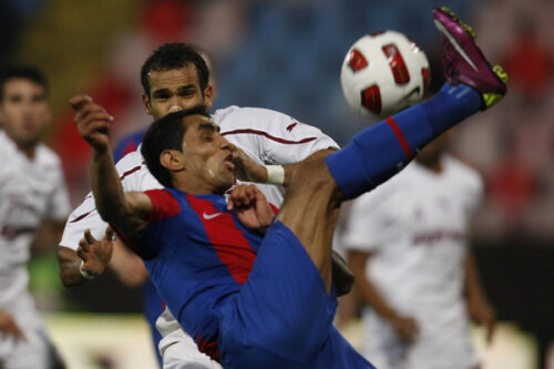 Meciul Steaua - Rapid s-a jucat în sezonul trecut cu tribunele aproape goale