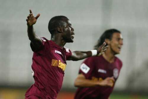 Moudou Sougou a marcat un gol superb în meciul din prima etapă, contra Astrei, în victoria cu 2-0