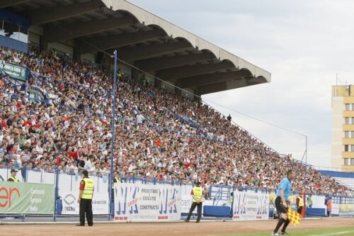 10.000 de suporteri au venit la meciul dintre Voința Sibiu și Steaua