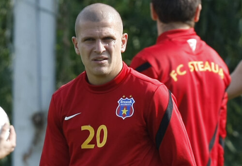 Alexandru Bourceanu se antrenează deja cu Steaua, dar nu poate juca pînă ANAF-ul nu-şi dă acceptul