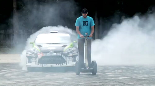 Ken Block este un maestru al drifturilor