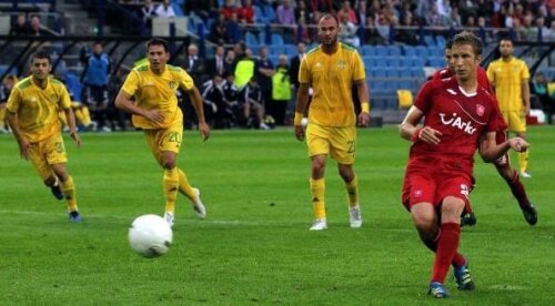 Janko a marcat două goluri în faţa Vasluiului Foto: De Telegraaf
