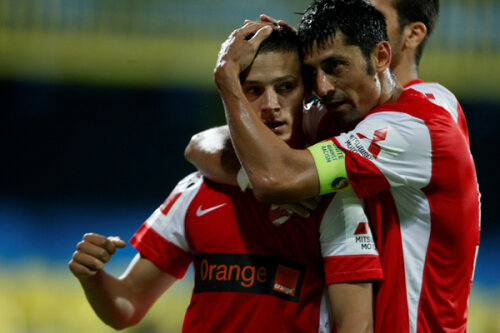 Torje şi Dănciulescu au marcat cîte un gol în partida cu Mediaş (5-0)