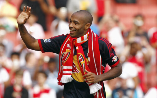 Thierry Henry a cîştigat primul trofeu pe Emirates Stadium, dar cu New York Red Bull! (sursa foto reuters)