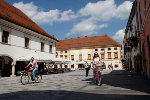 Atmosfera din Varazdin este una relaxantă