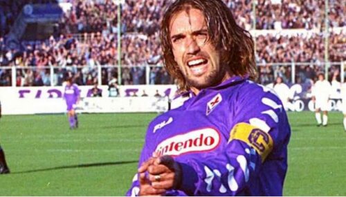 Batistuta a jucat 9 ani la Fiorentina şi rămîne un personaj imposibil de uitat pentru tifosii viola Foto: lanazione.it