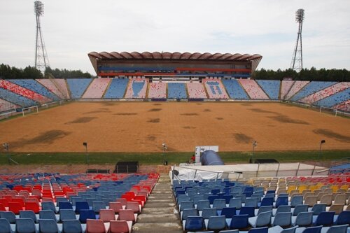 Gazonul în Ghencea e impracticabil în acest moment