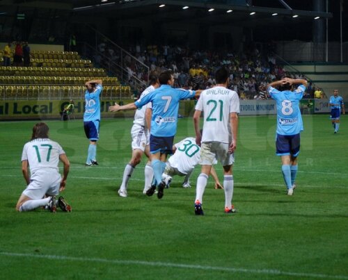 Concordia Chiajna a pierdut la scor,0-3, cu FC Vaslui