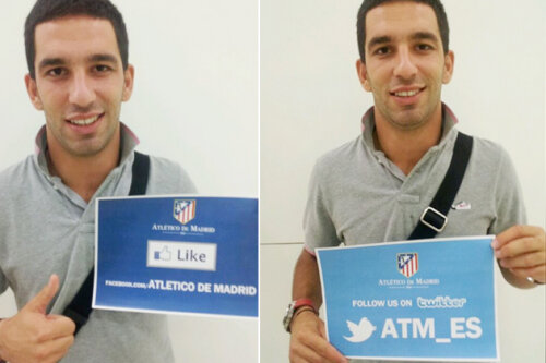 Arda Turan a creat isterie pe reţelele de socializare