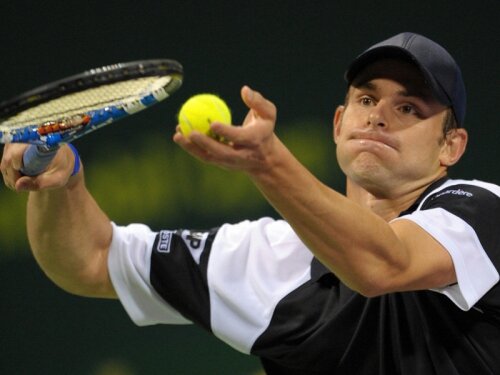 Andy Roddick, sancţionat de arbitru pentru gesturi nesportive