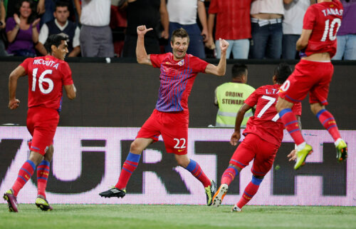 Galamaz a marcat primul gol al Stelei aseară